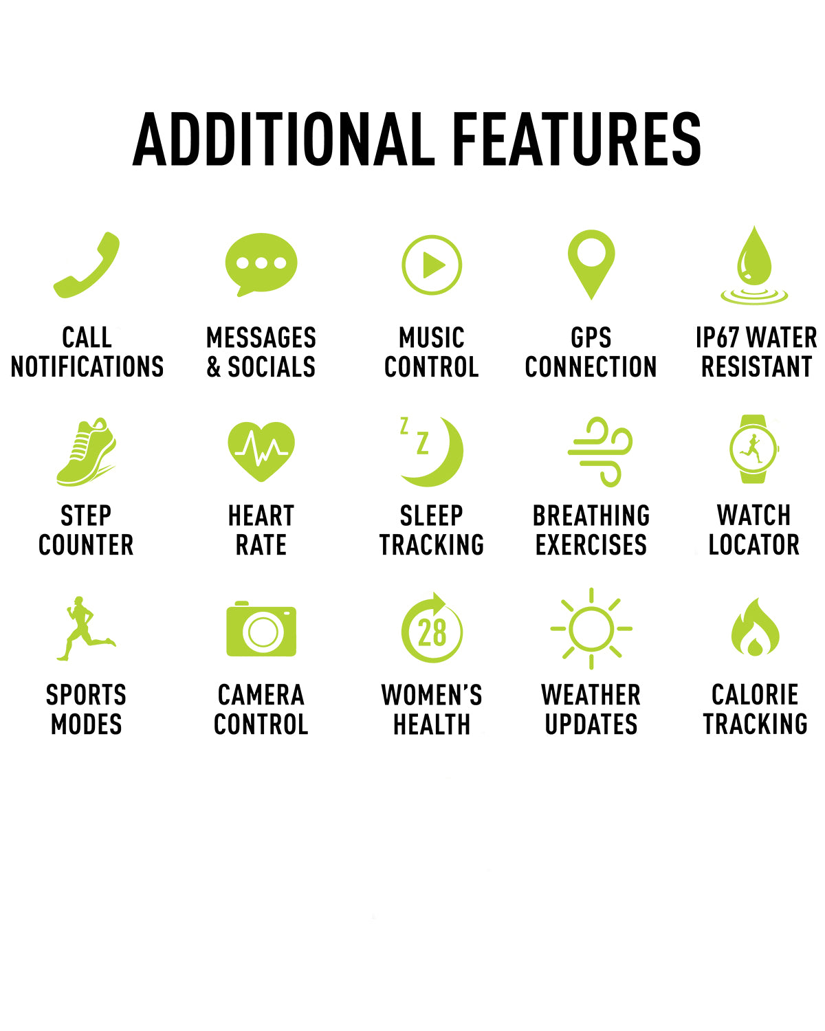 Reflex Active Serie 35 fitness tracker nero cardio sonno
