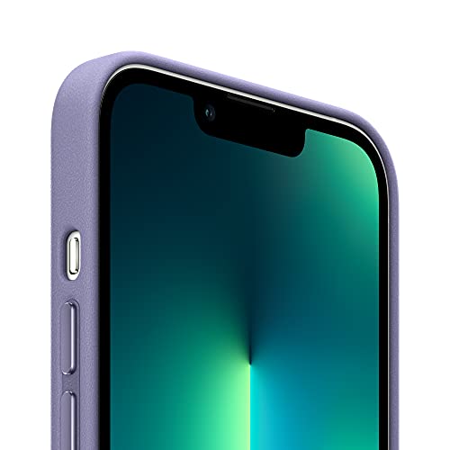 Apple custodia pelle iPhone 13 Pro cover azzurro fiordo