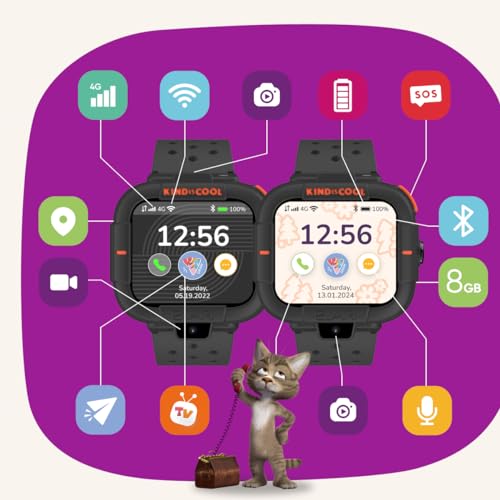 Elari KidPhone Masha e Orso smartwatch bambini nero 4G GPS