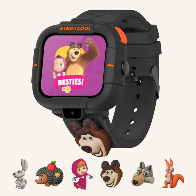 Elari KidPhone Masha e Orso smartwatch bambini nero 4G GPS