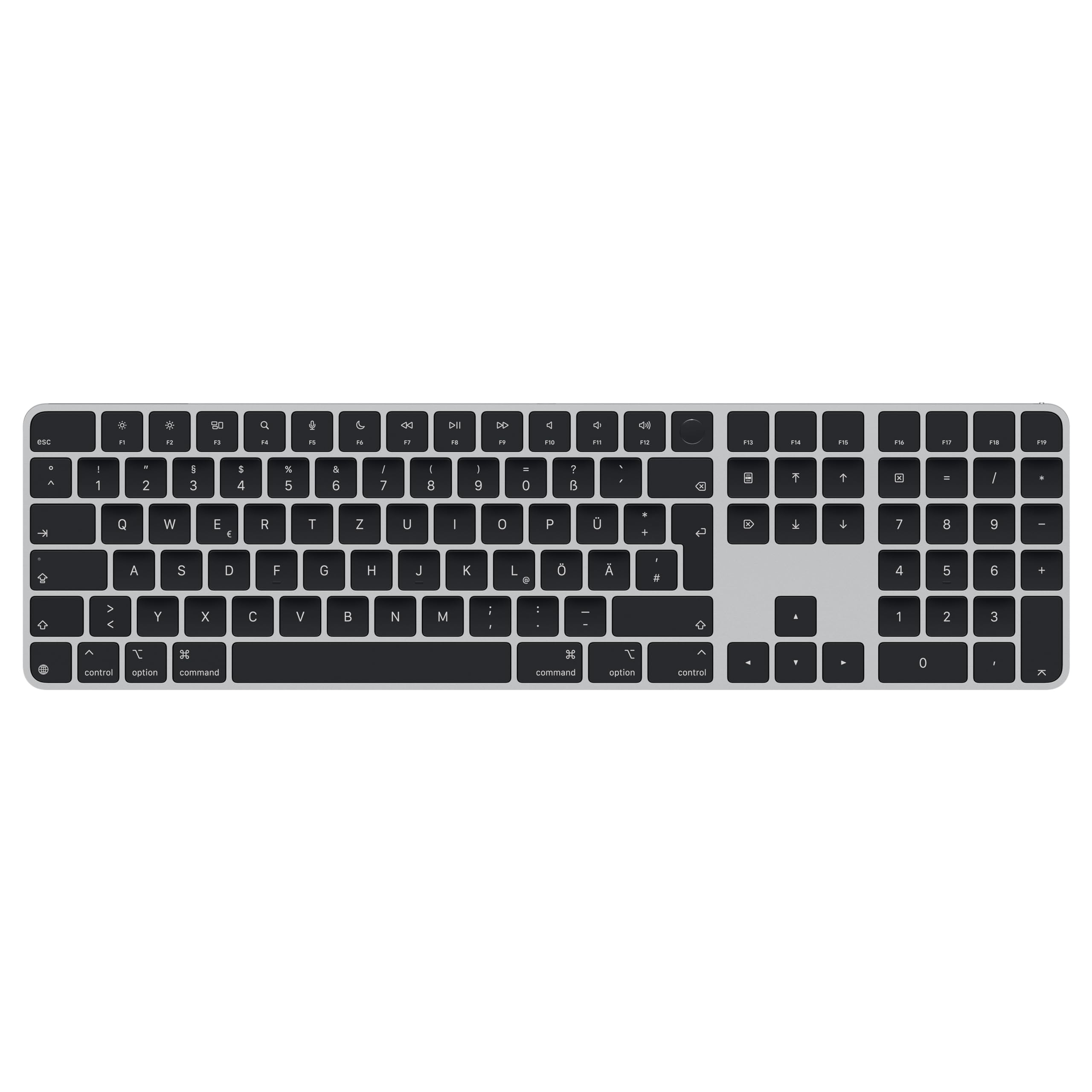 Apple Magic Keyboard Touch ID tastiera italiano tasti bianchi
