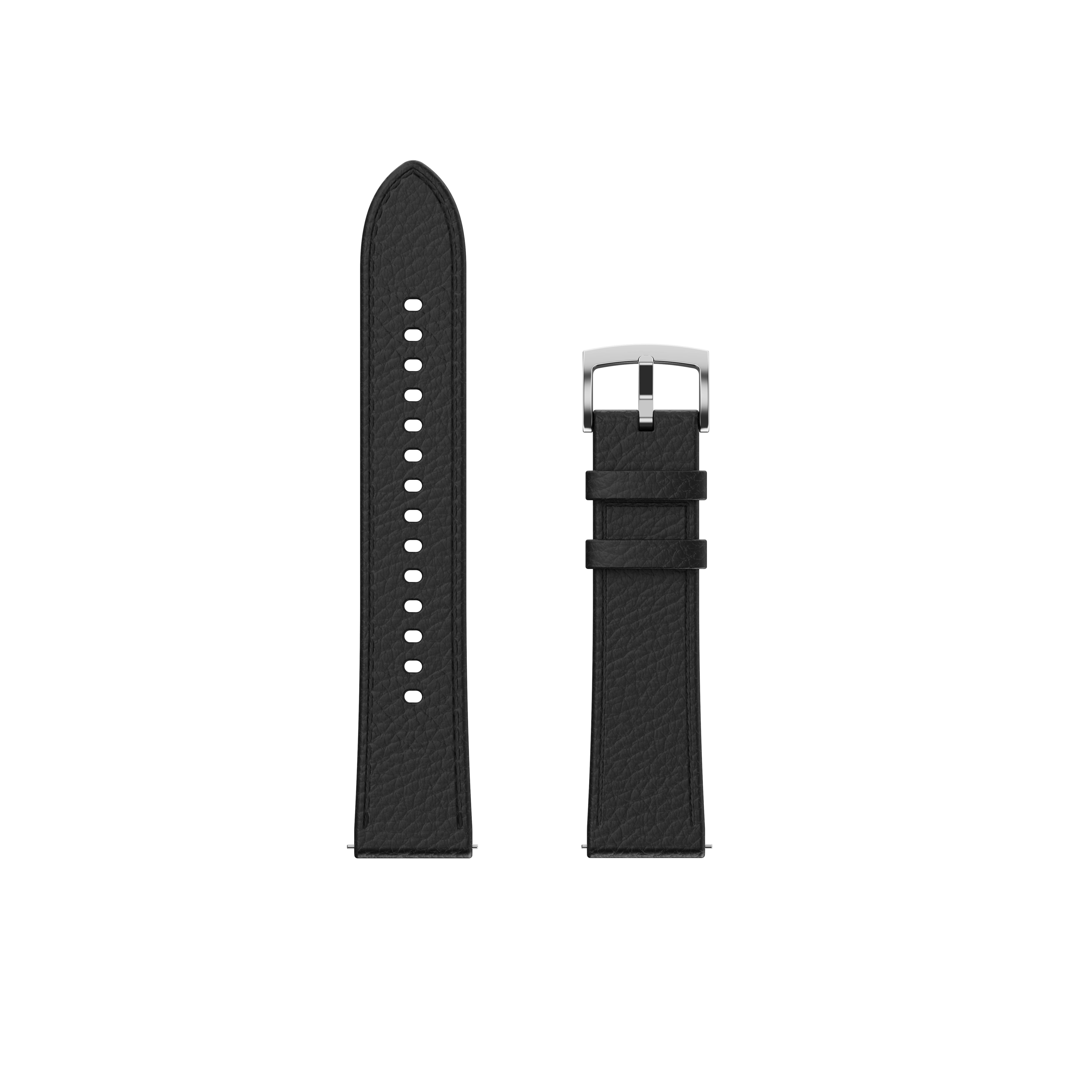 Amazfit cinturino pelle 20 mm blu stile classico