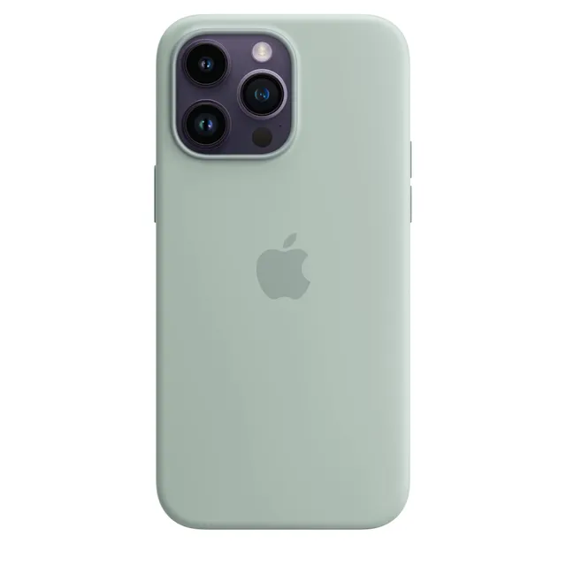 Apple iPhone 14 Pro Max custodia silicone MagSafe Agave