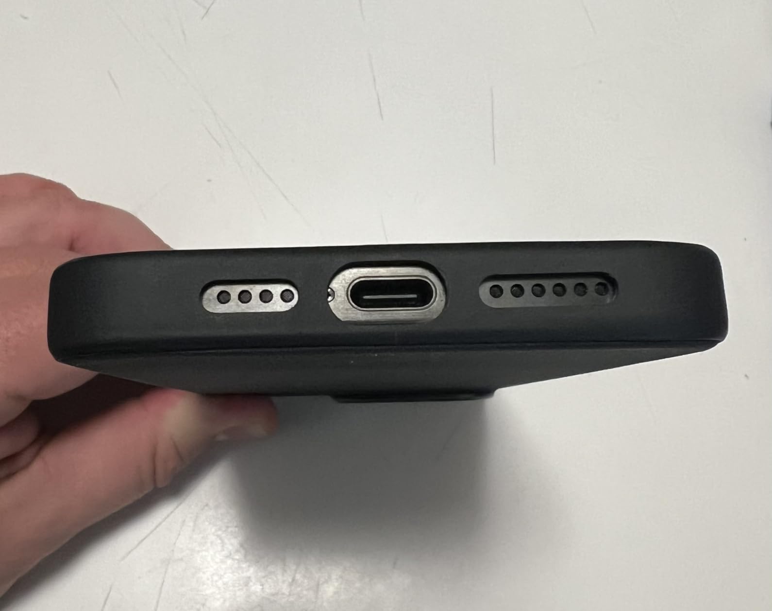Apple FineWoven Custodia iPhone 15 Pro Max Nero MagSafe