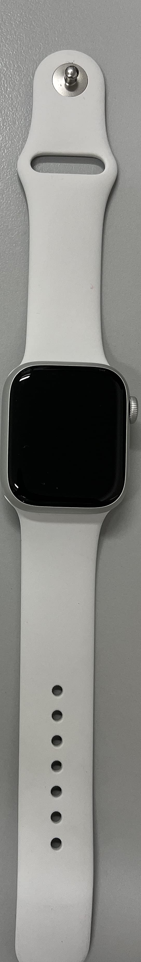 Apple Watch Series 8 GPS 41mm smartwatch argento bianco