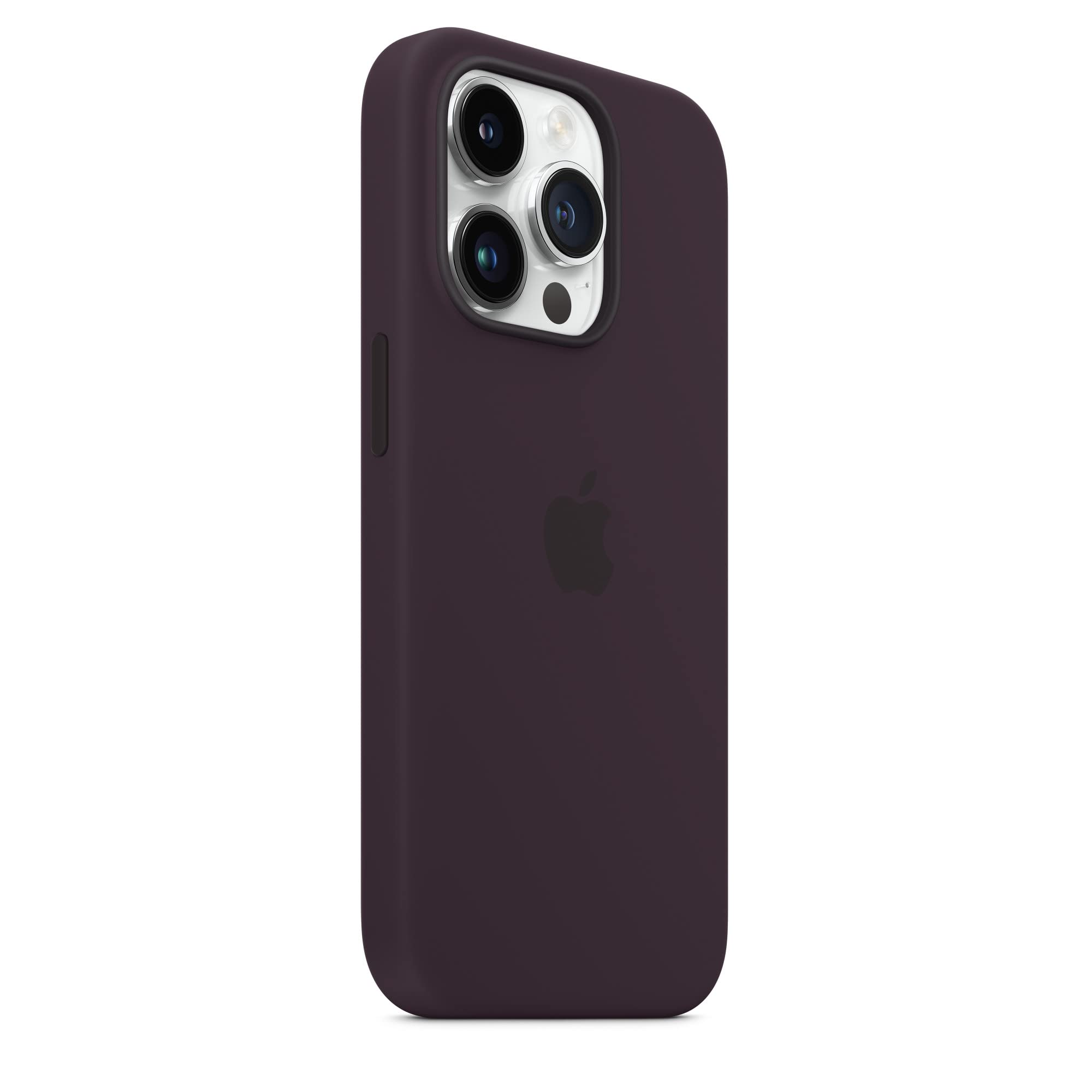 Apple custodia silicone MagSafe iPhone 14 Pro viola sambuco