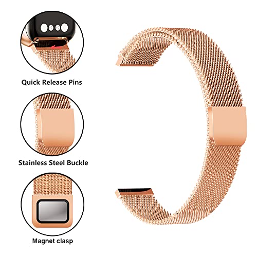 Fitvii cinturino orologio 16mm sgancio rapido regolabile