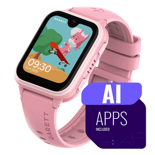 Garett Kids Vibe AI 4G smartwatch rosa bambini