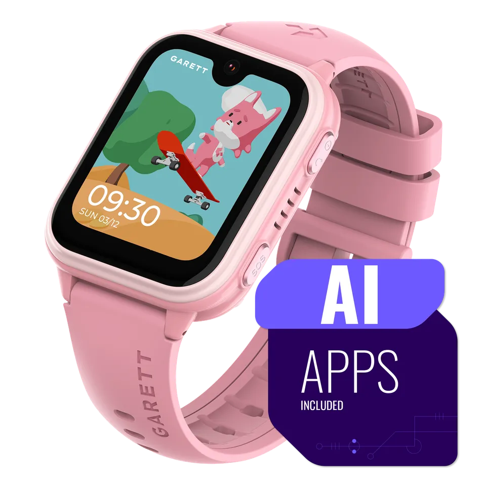 Garett Kids Vibe AI 4G smartwatch rosa bambini