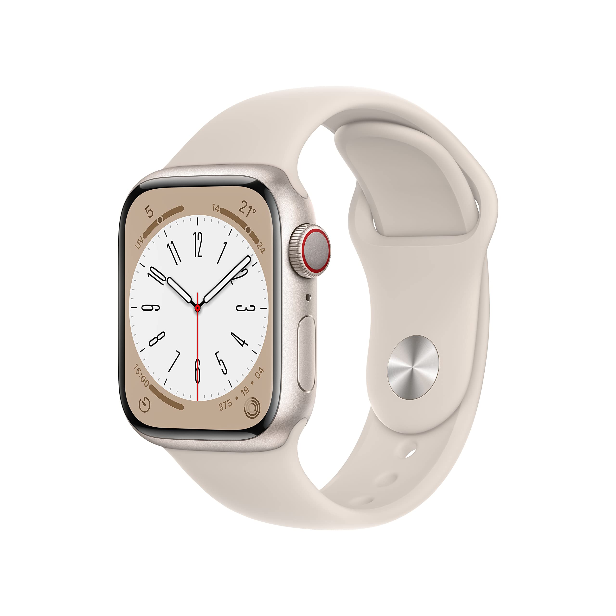 Apple Watch Series 8 41mm GPS Cellular smartwatch galassia battito