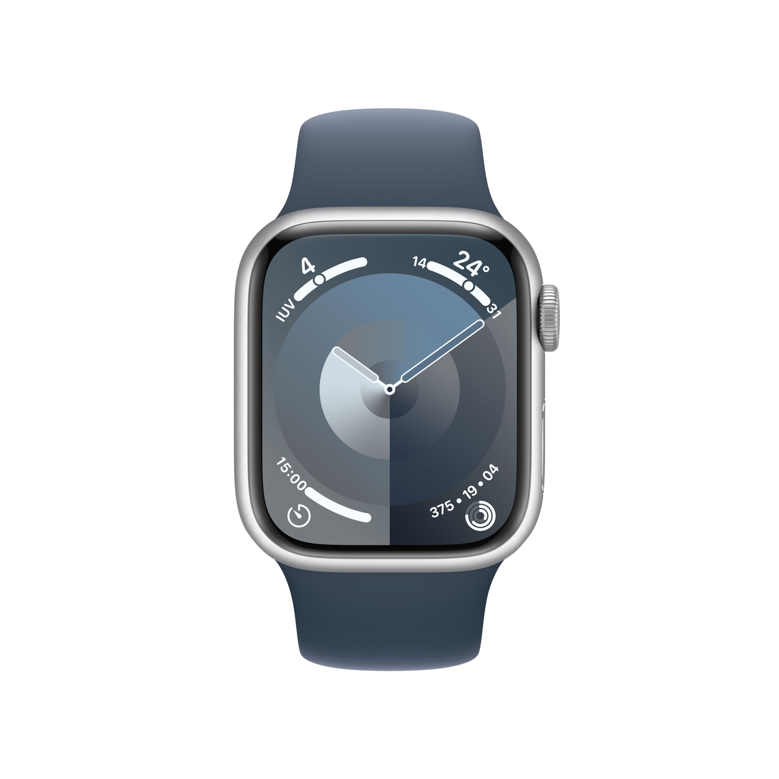 Apple Watch Series 9 41mm smartwatch GPS argento S/M