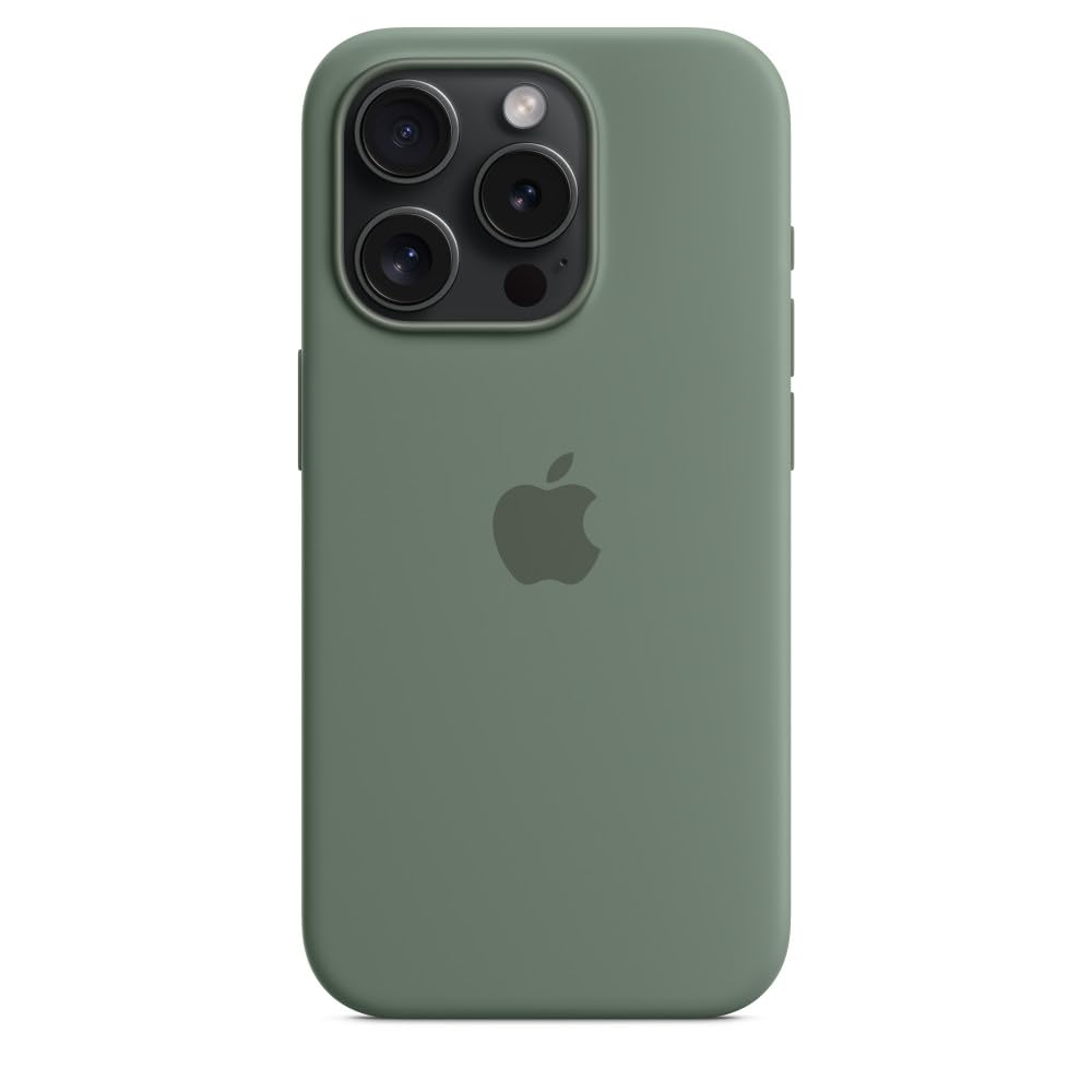 Apple iPhone 15 Pro custodia silicone Cipresso MagSafe
