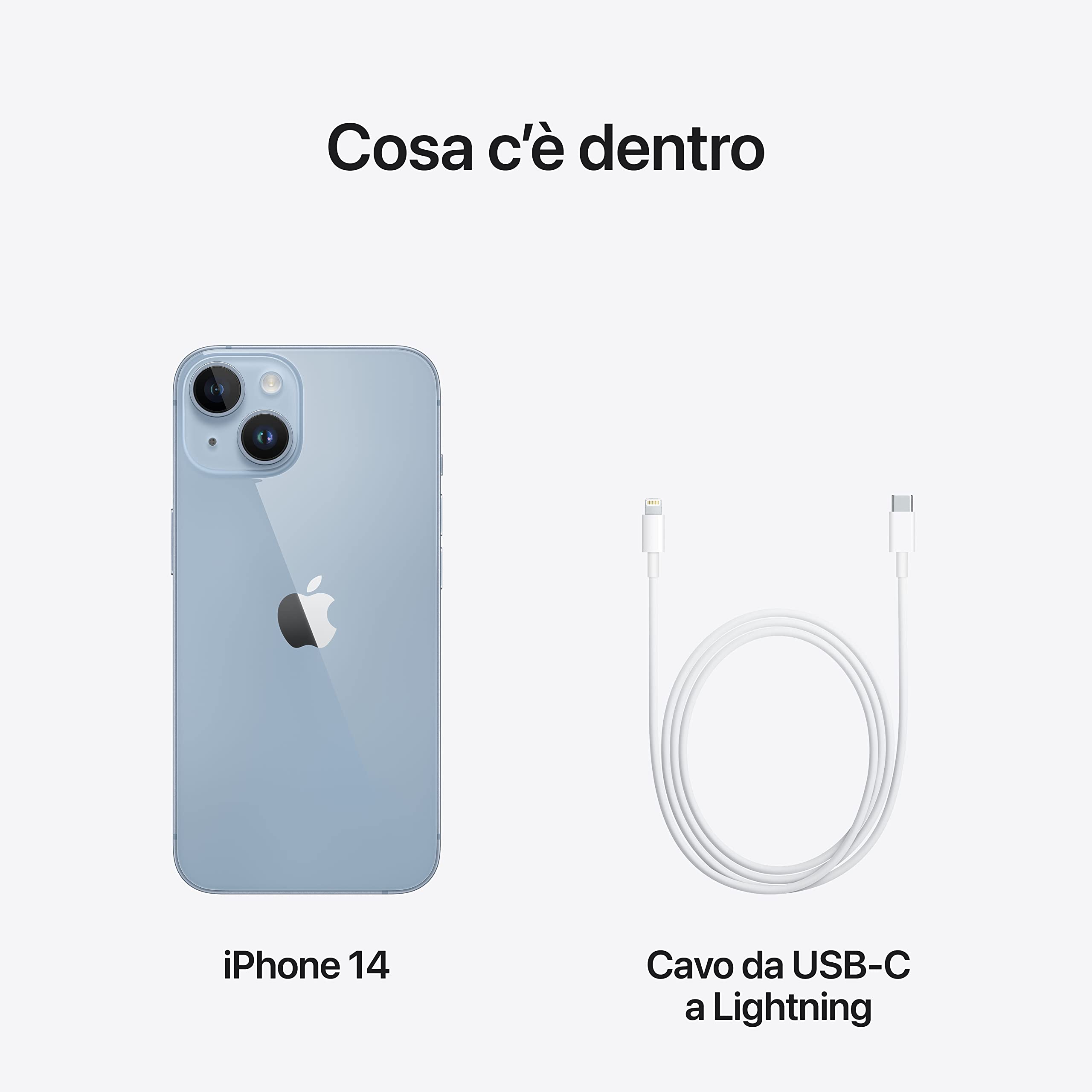 Apple iPhone 14 smartphone 512 GB Azzurro 5G