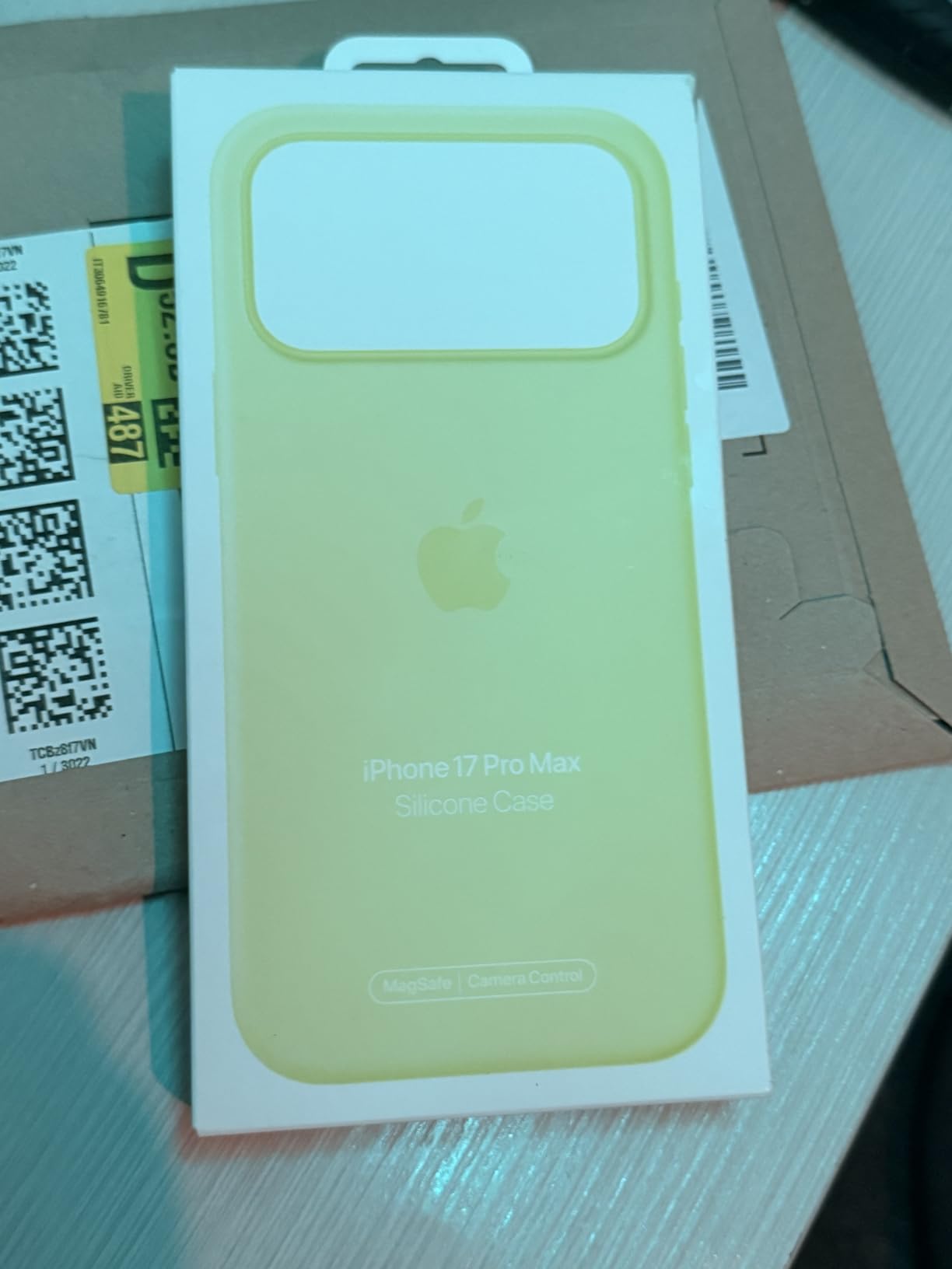 Apple Custodia Silicone iPhone 17 Pro Max Arancione MagSafe
