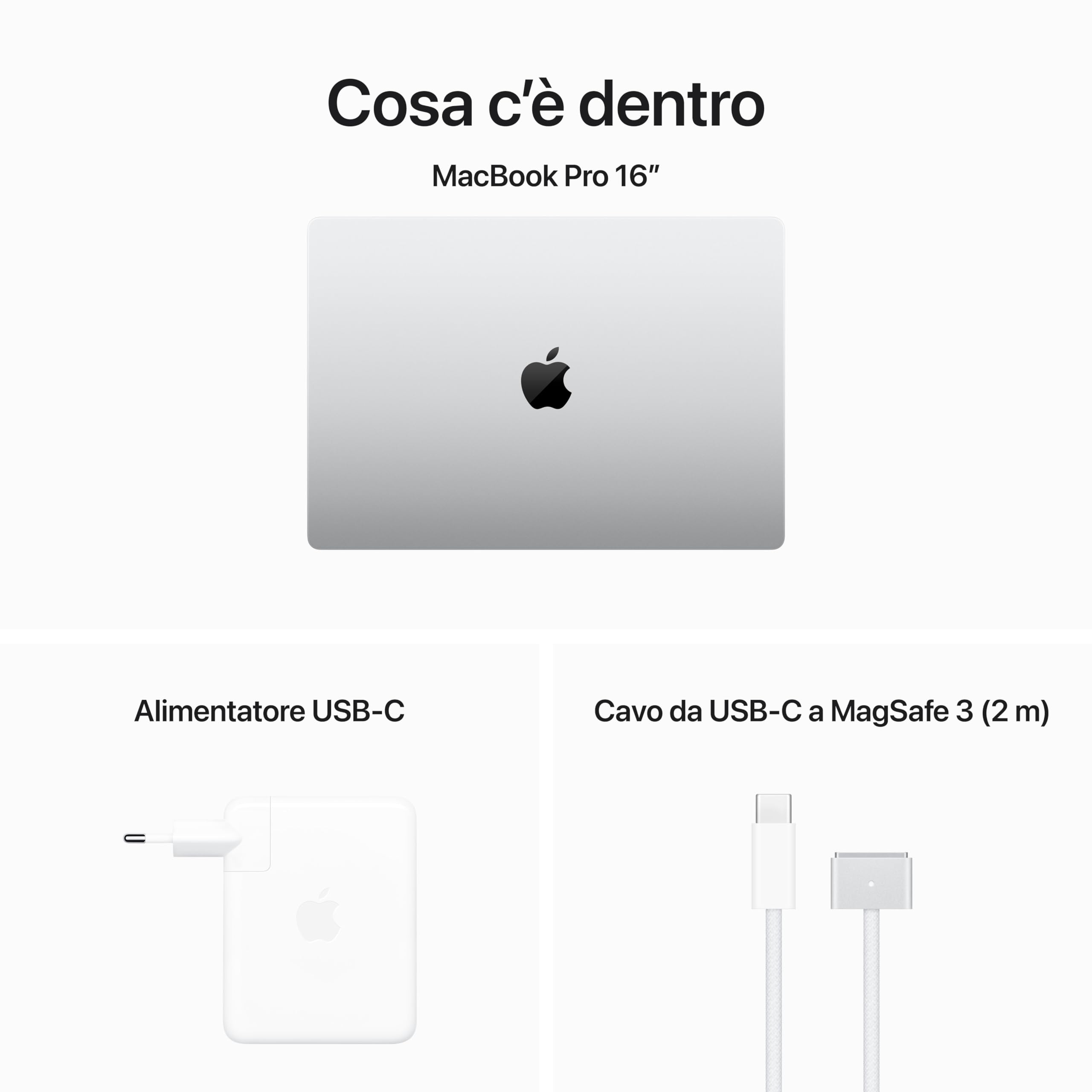 Apple MacBook Pro M3 Pro portatile 16,2" 36GB 512GB Argento