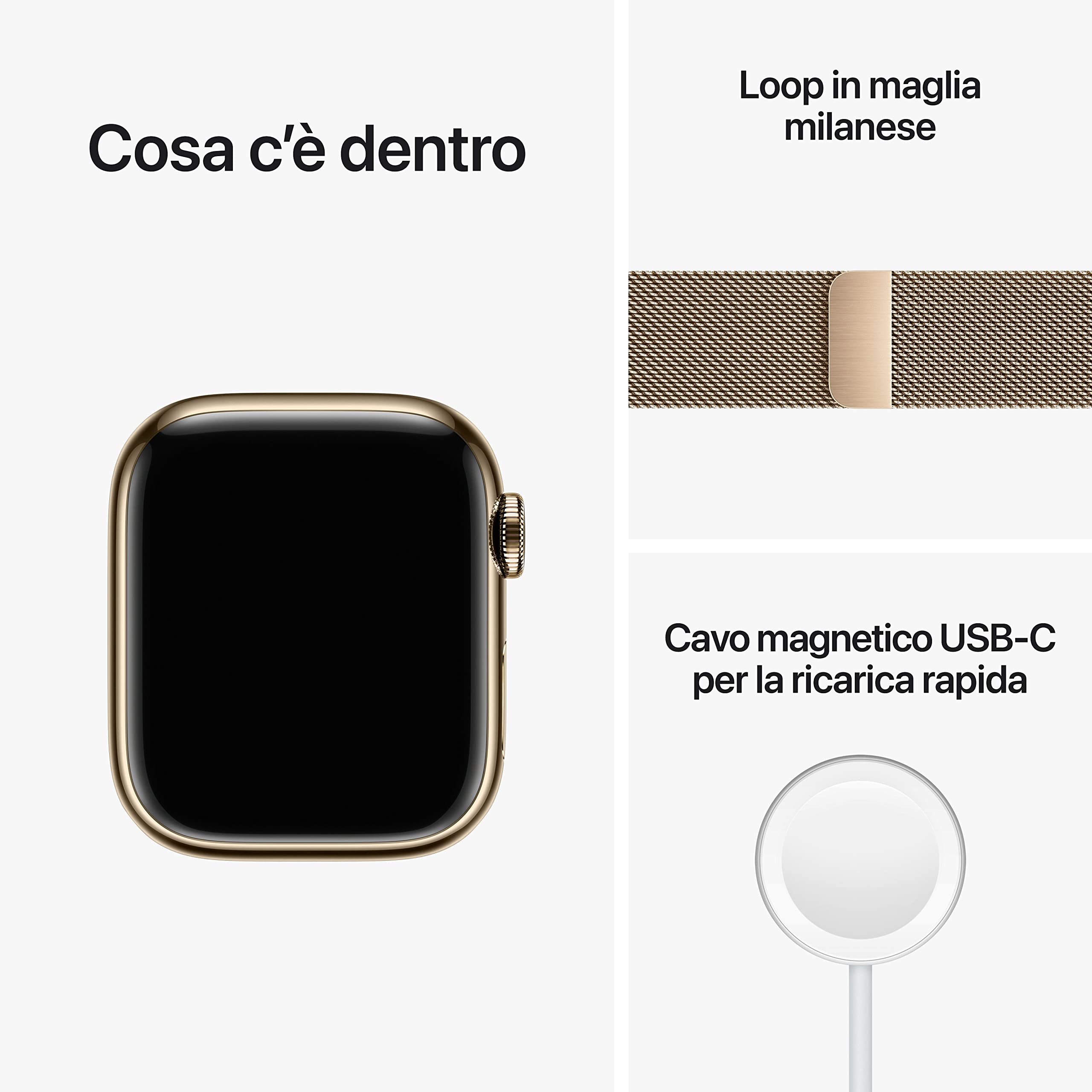 Apple Watch Series 8 41mm smartwatch GPS Cellular oro