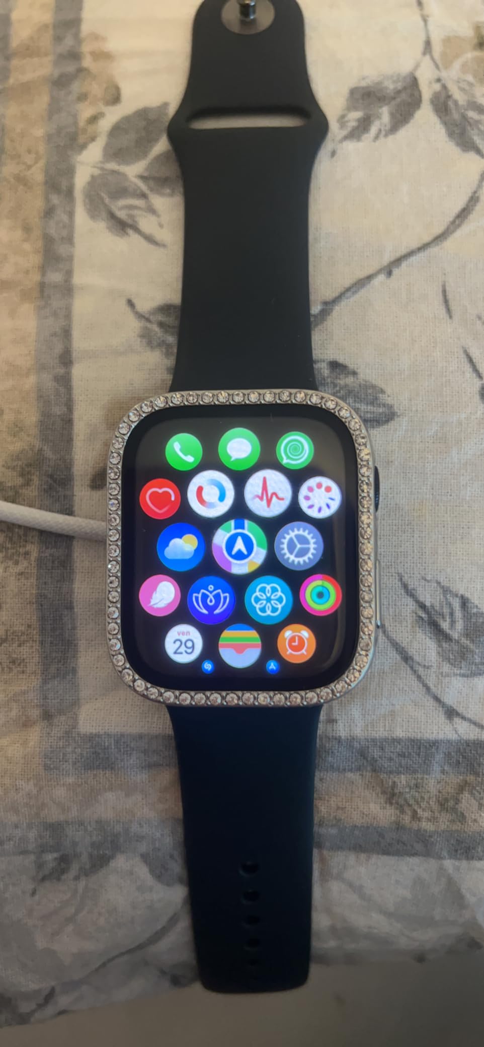 Apple Watch Series 9 GPS + Cellular 45mm smartwatch RED ossigeno sangue