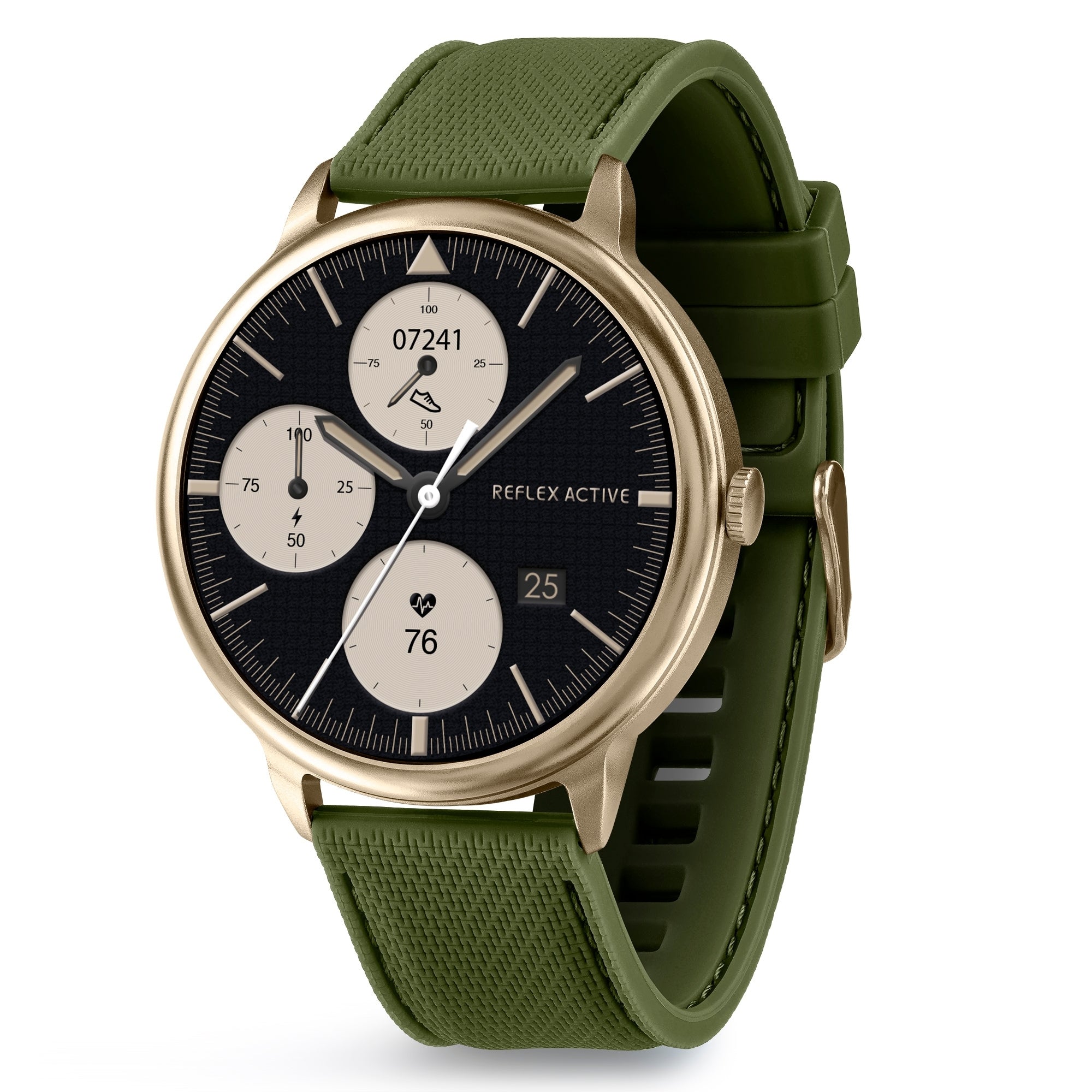Reflex Active Spectra smartwatch khaki amoled 1,43"