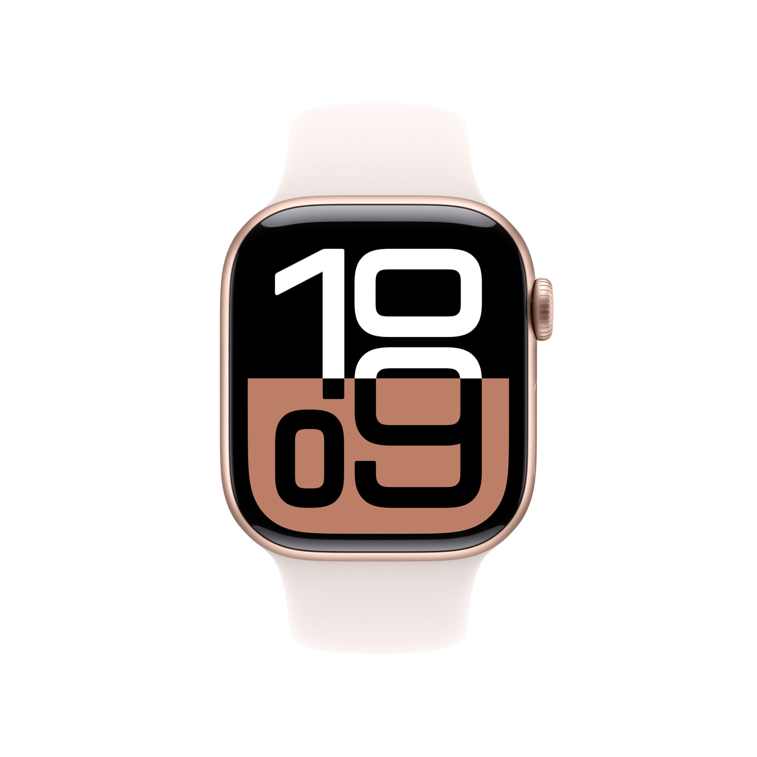 Apple Watch Series 10 42 mm smartwatch GPS Cellular rosa fard M/L