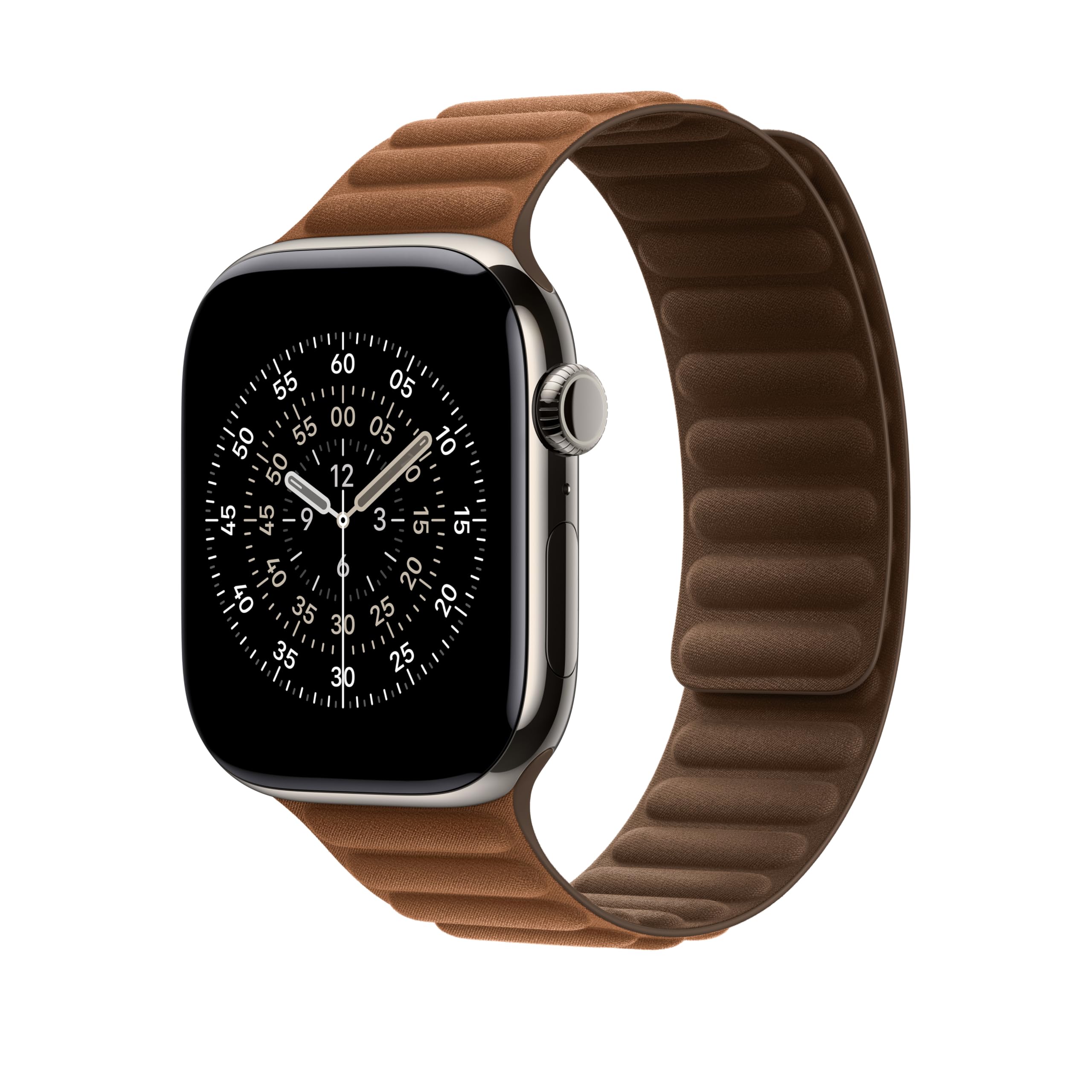 Apple Magnetic Link 46mm cinturino magnetico caramello M/L