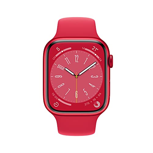 Apple Watch Series 8 smartwatch 45mm GPS Cellular RED ossigeno sangue