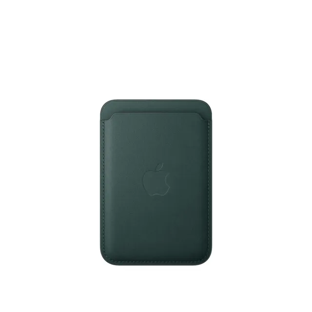 Apple FineWoven portafoglio MagSafe verde scuro 3 carte