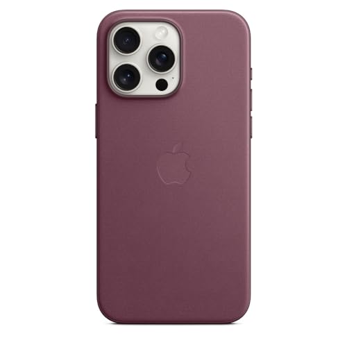 Apple FineWoven Custodia iPhone 15 Pro Max Gelso MagSafe