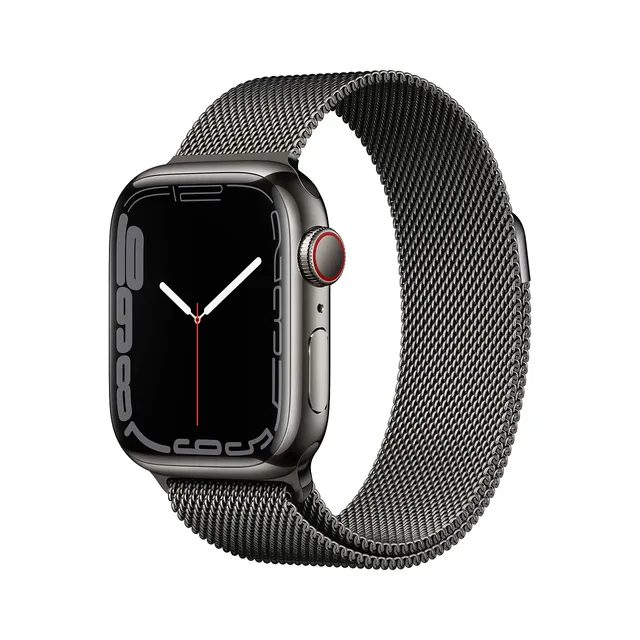 Apple Watch Series 7 smartwatch 41mm Cellular acciaio