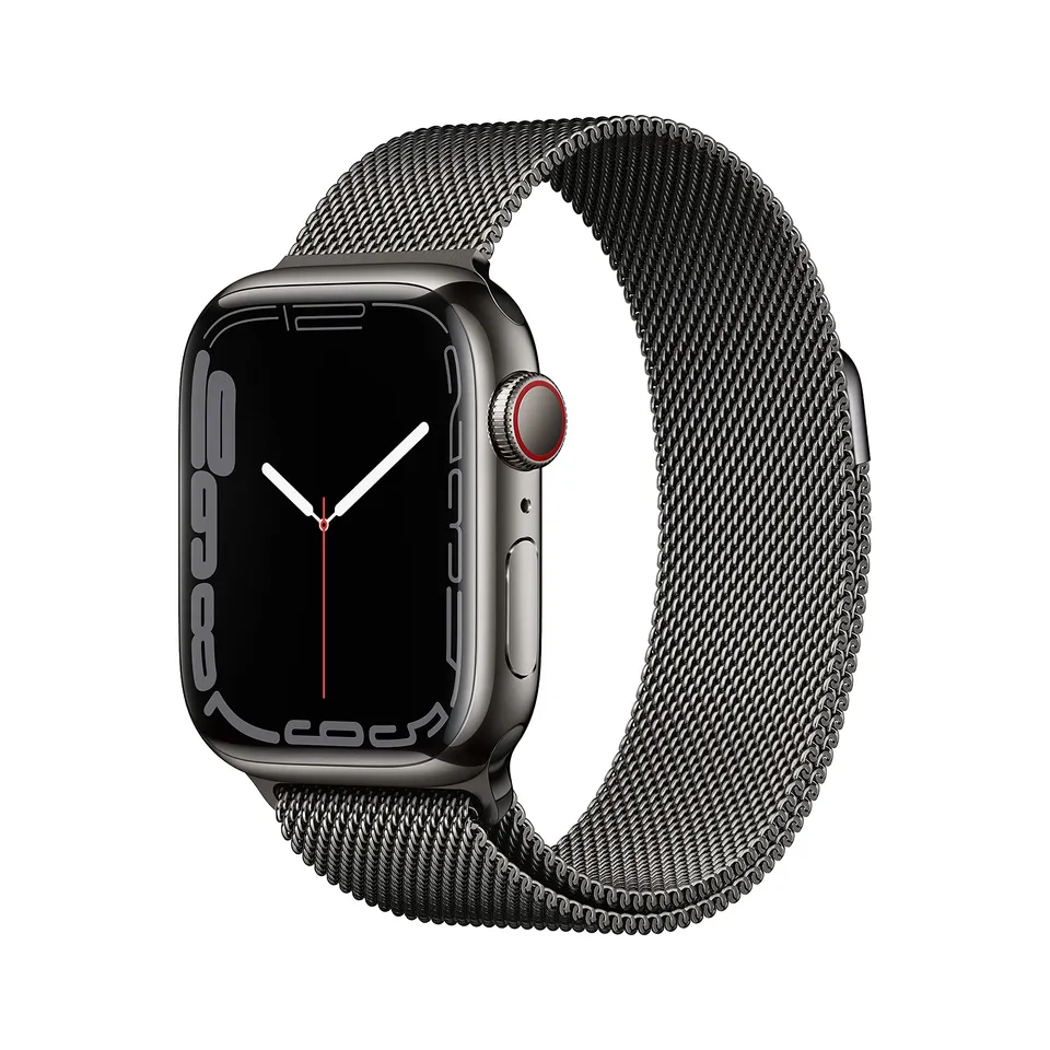 Apple Watch Series 7 smartwatch 41mm Cellular acciaio