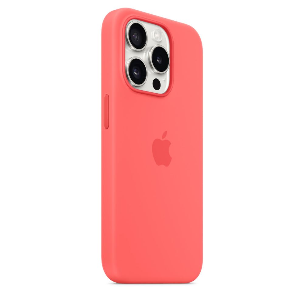 Apple iPhone 15 Pro Custodia MagSafe Silicone Guava