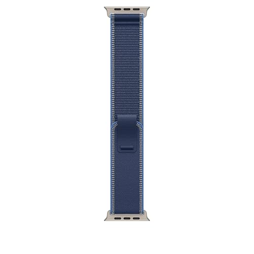 Apple Trail Loop 49 mm cinturino blu/blu acceso S/M nylon