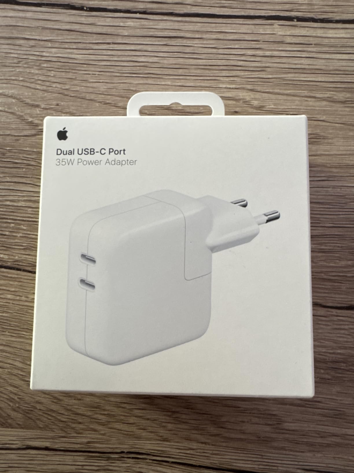 Apple alimentatore 35W doppia USB-C caricatore