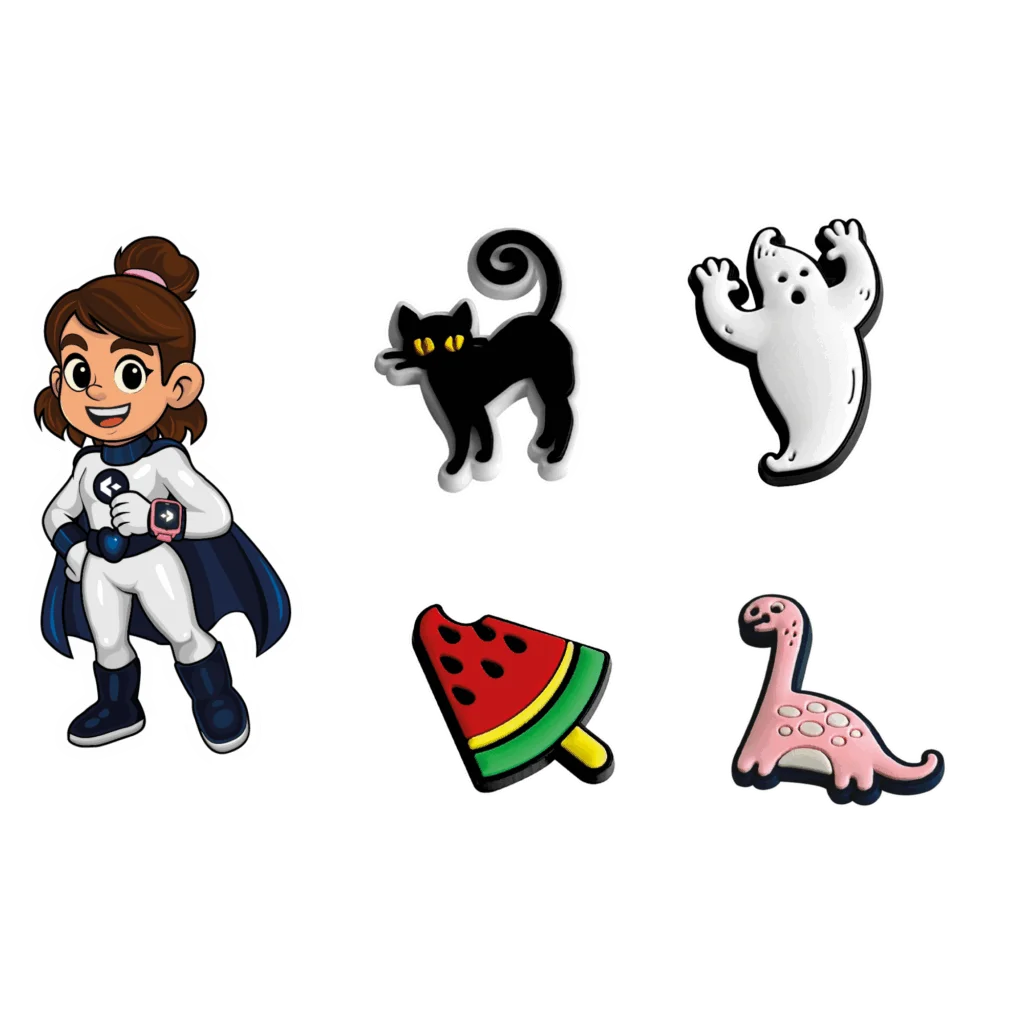 Garett Lumi 3 charm set 5 ciondoli bambini