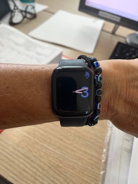 Apple Watch Series 9 41mm smartwatch GPS argento S/M