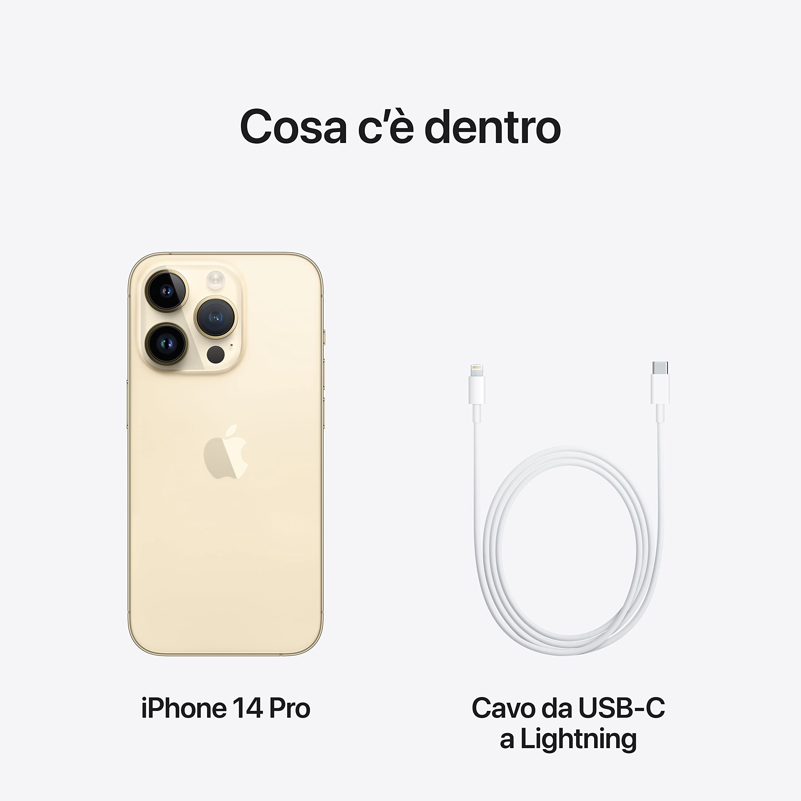 Apple iPhone 14 Pro smartphone Oro 1TB 48MP