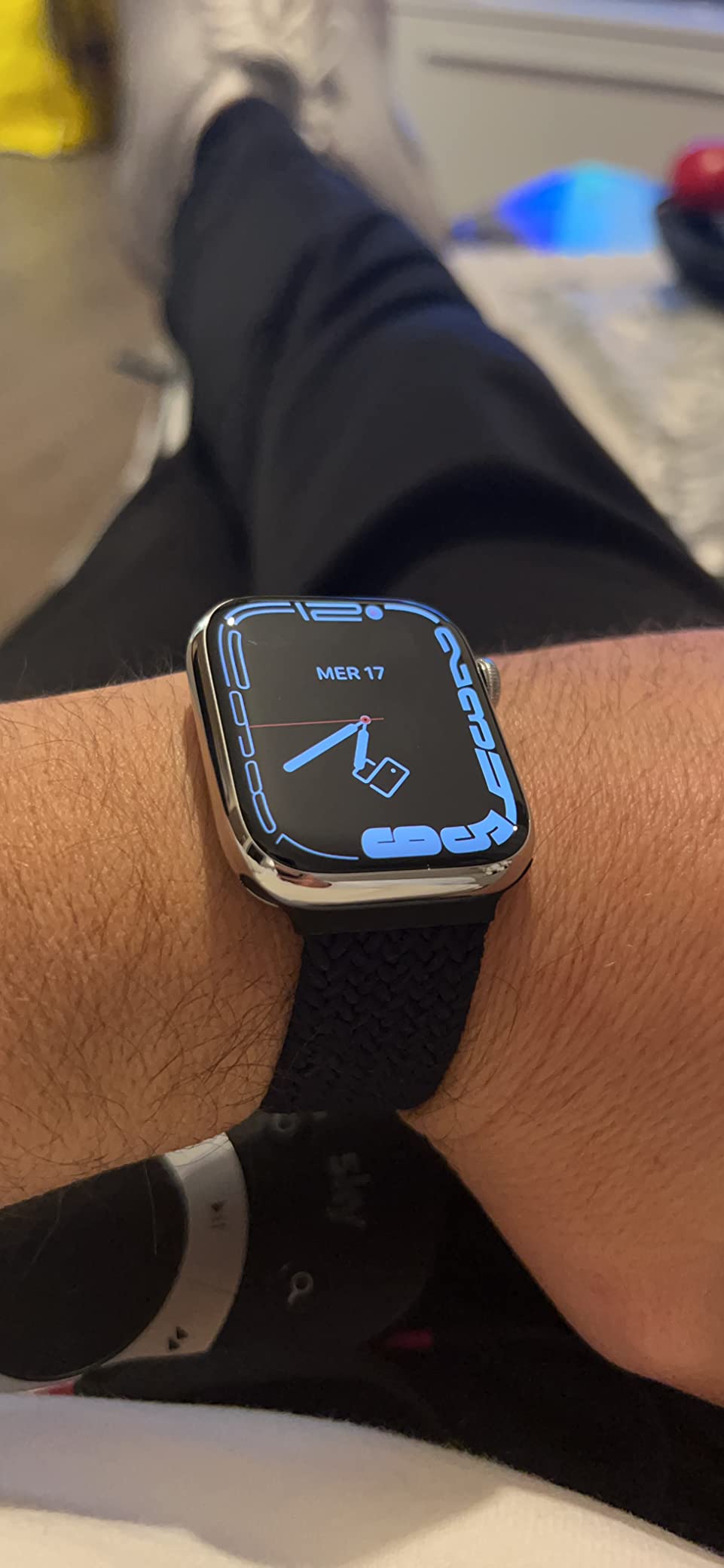 Apple Watch Series 7 GPS + Cellular smartwatch 41 mm argento