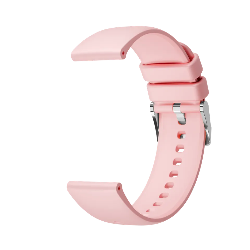 Maoo cinturino silicone rosa 20mm sportivo