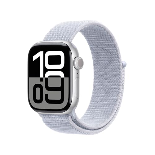 Apple Watch Series 10 42 mm smartwatch GPS Cellular Argento Nuvola