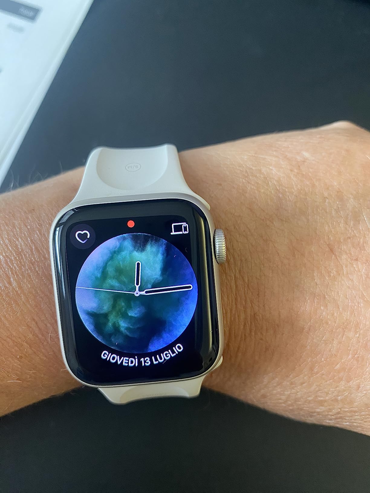 Apple Watch SE 2ª gen. 44mm smartwatch GPS + Cellular mezzanotte