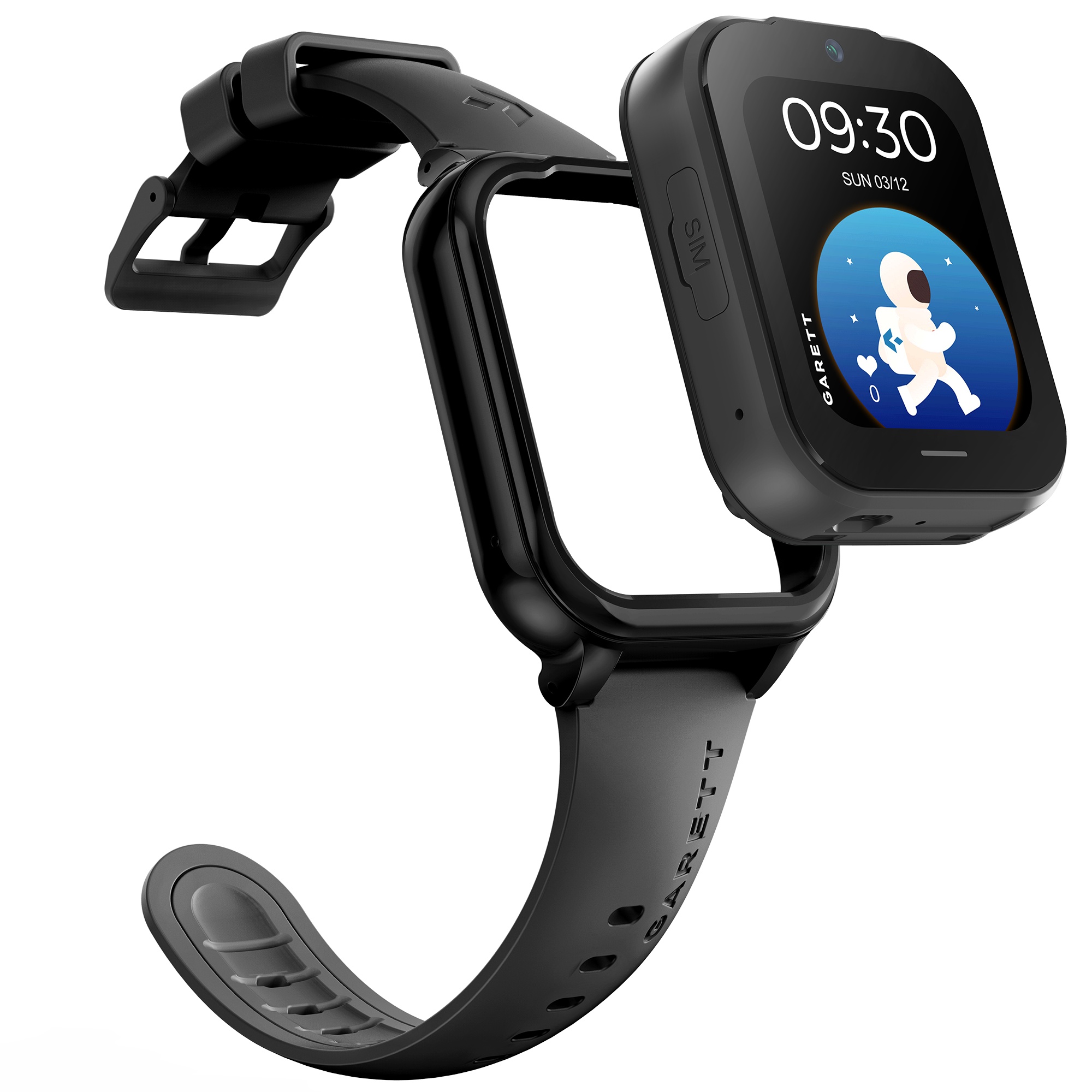 Garett Kids Essa Go 4G smartwatch nero con GPS