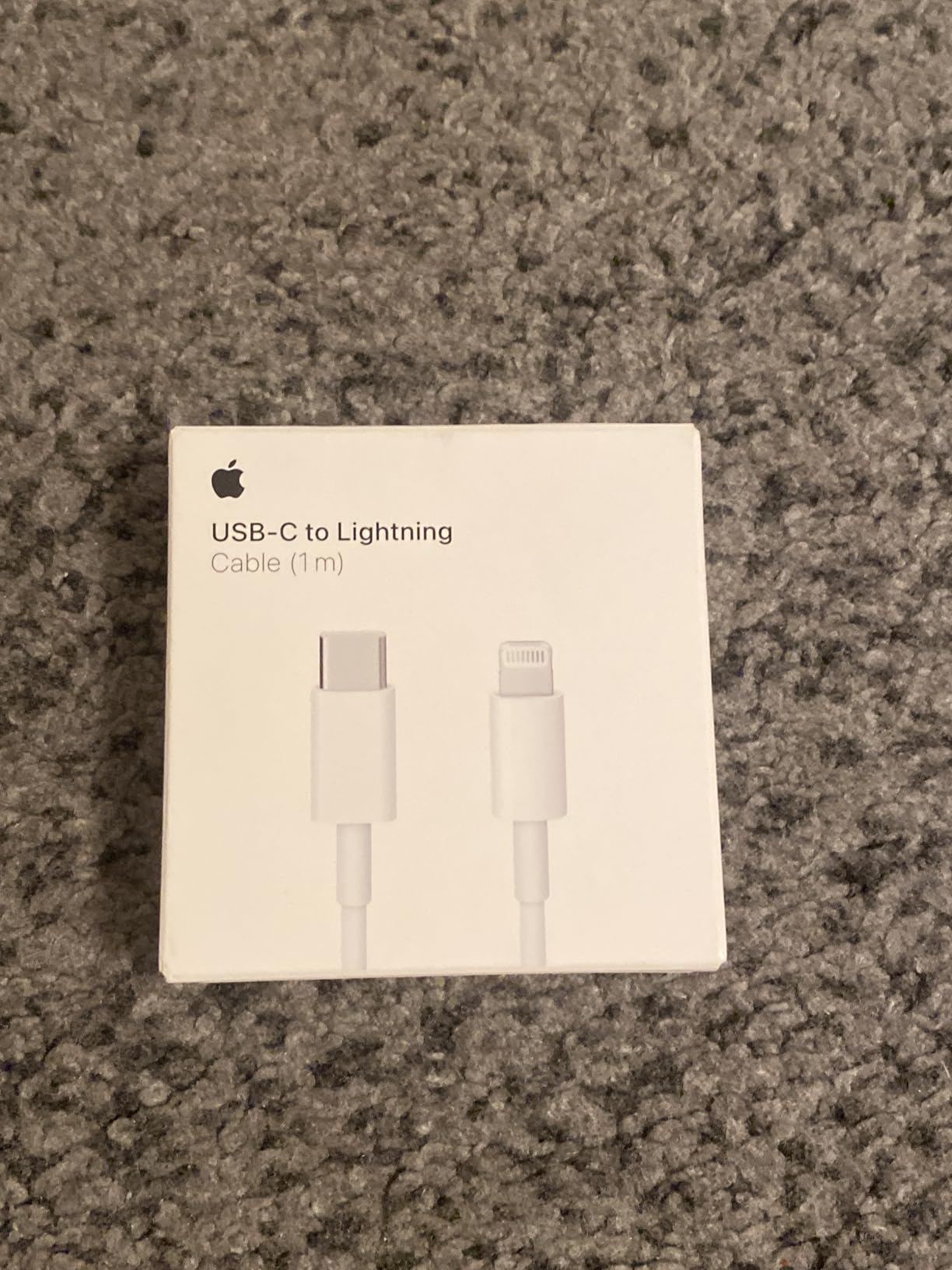 Apple cavo ricarica USB-C Lightning 1 m bianco