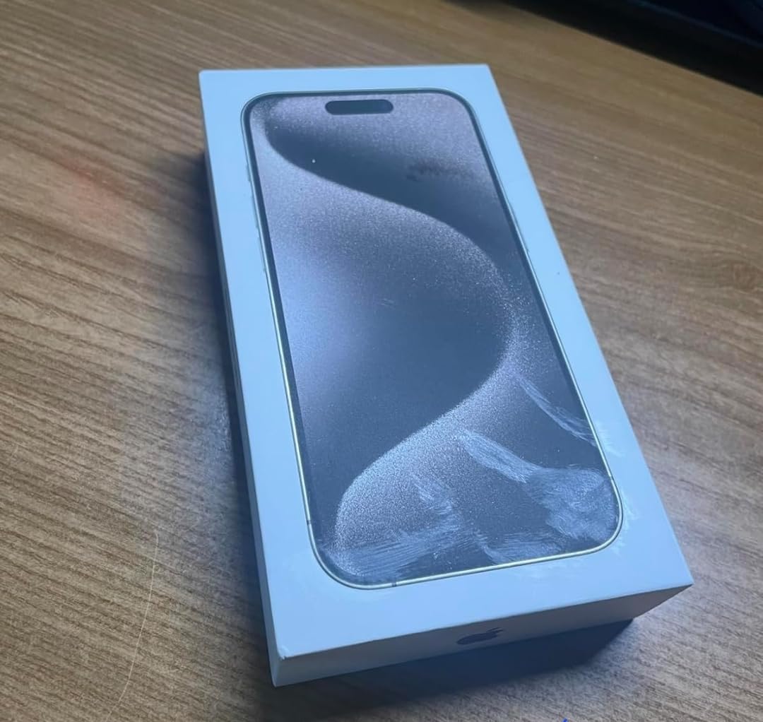 Apple iPhone 15 Pro 128 GB smartphone Titanio Bianco