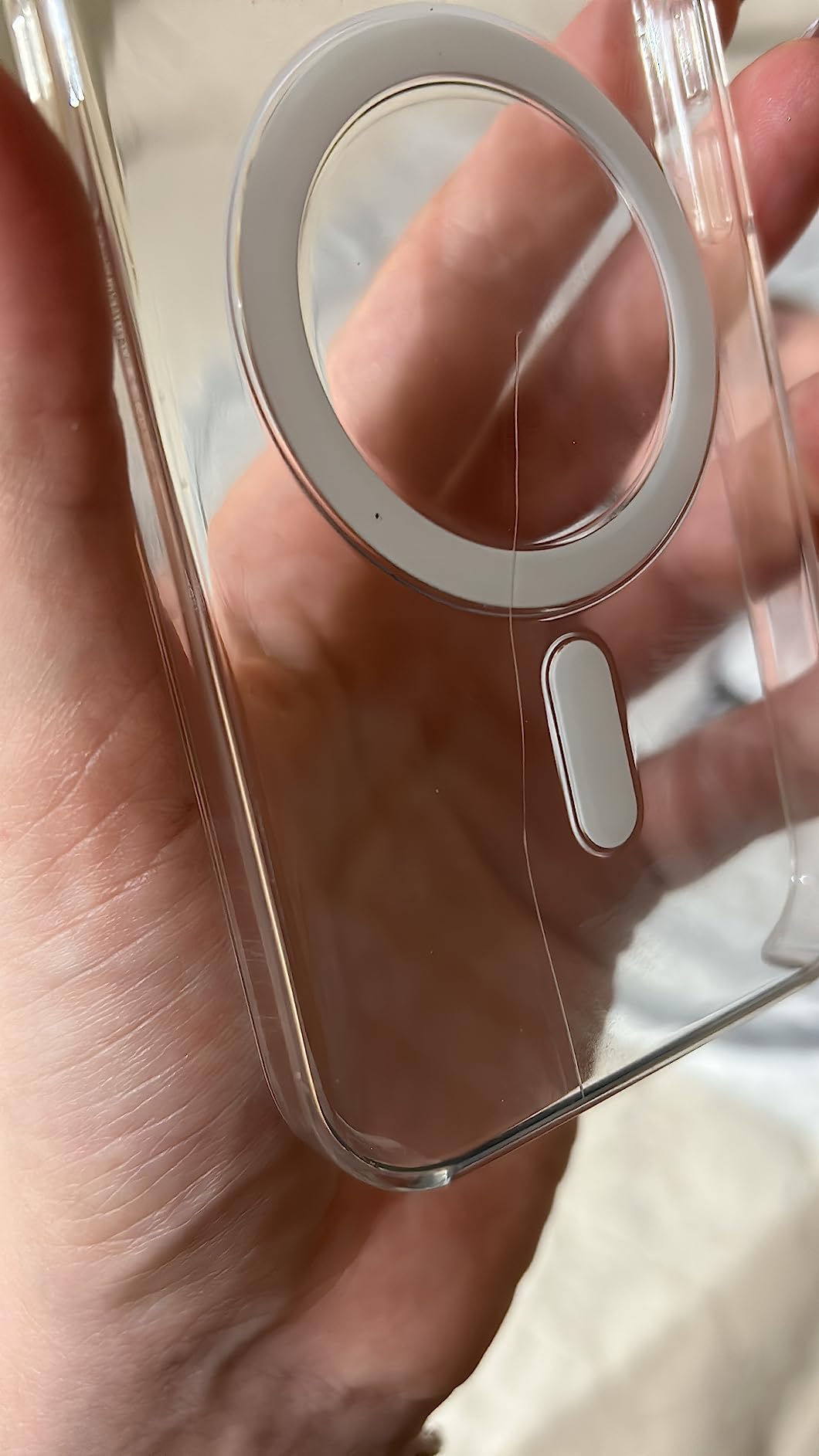 Apple Custodia MagSafe Trasparente iPhone 14 Policarbonato