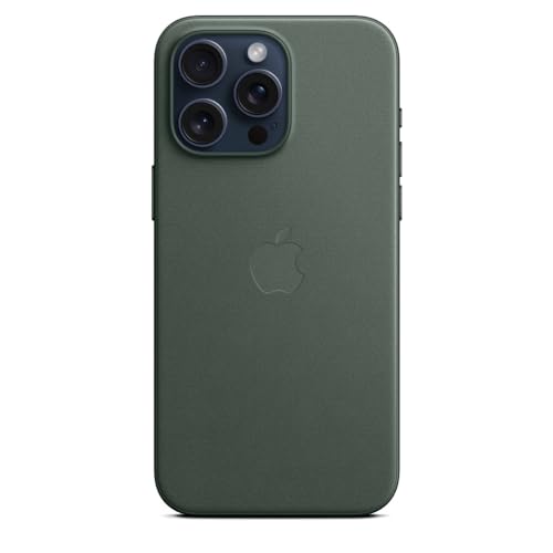 Apple FineWoven Custodia iPhone 15 Pro Max Sempreverde MagSafe