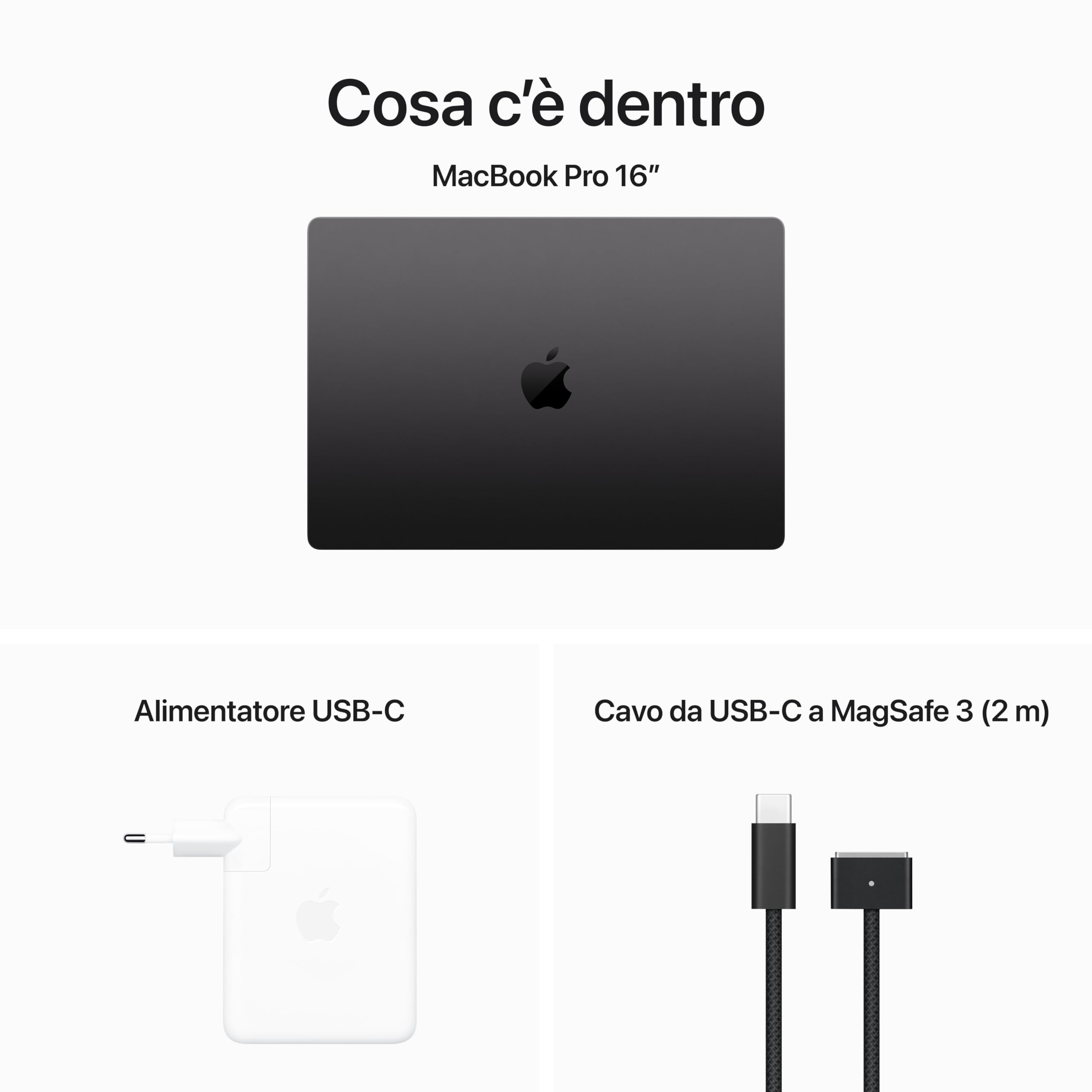 Apple MacBook Pro M3 Pro 16,2" 18GB 512GB Nero Siderale
