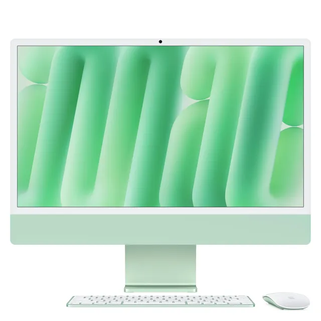 Apple iMac M4 computer desktop 24" 24GB 512GB verde