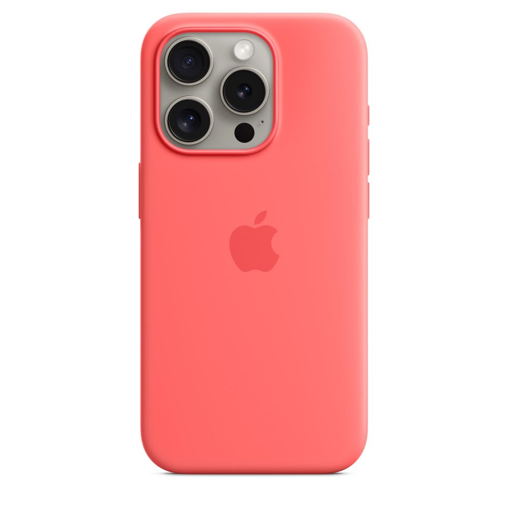 Apple iPhone 15 Pro Custodia MagSafe Silicone Guava