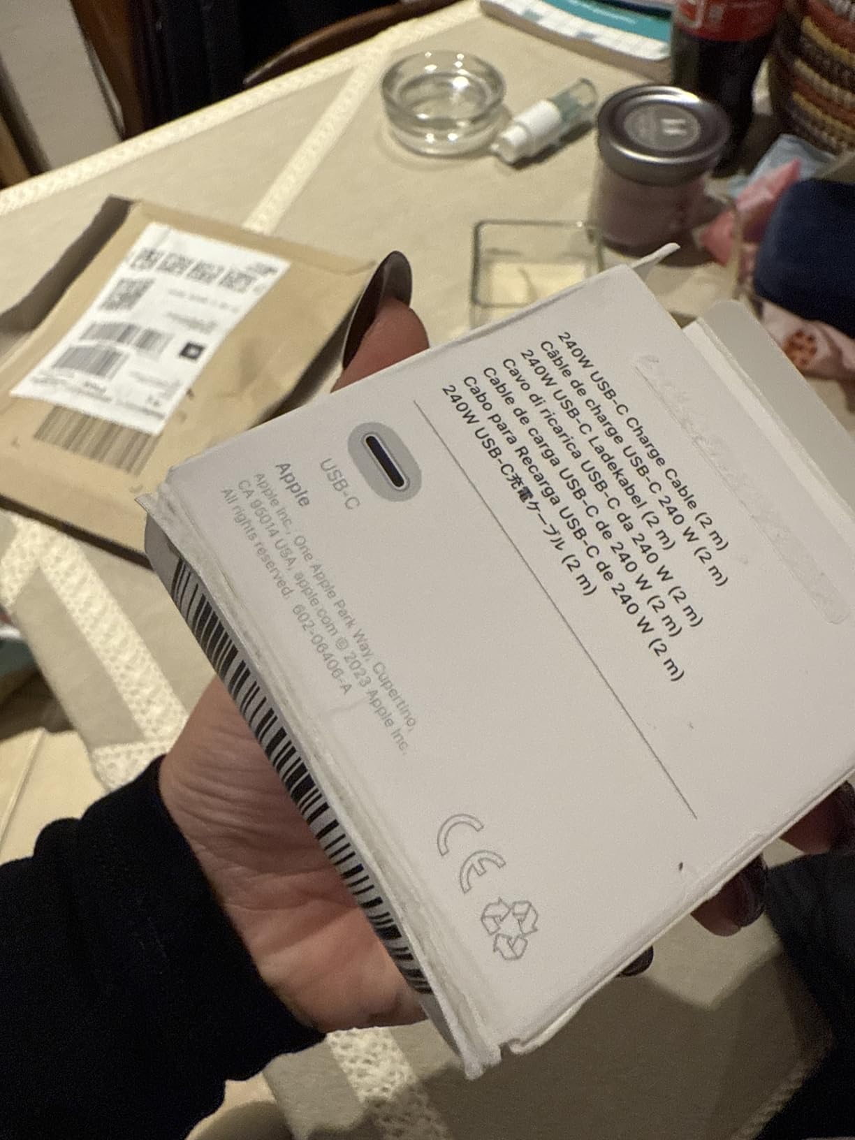 Apple Cavo USB-C 240W 2 m Intrecciato