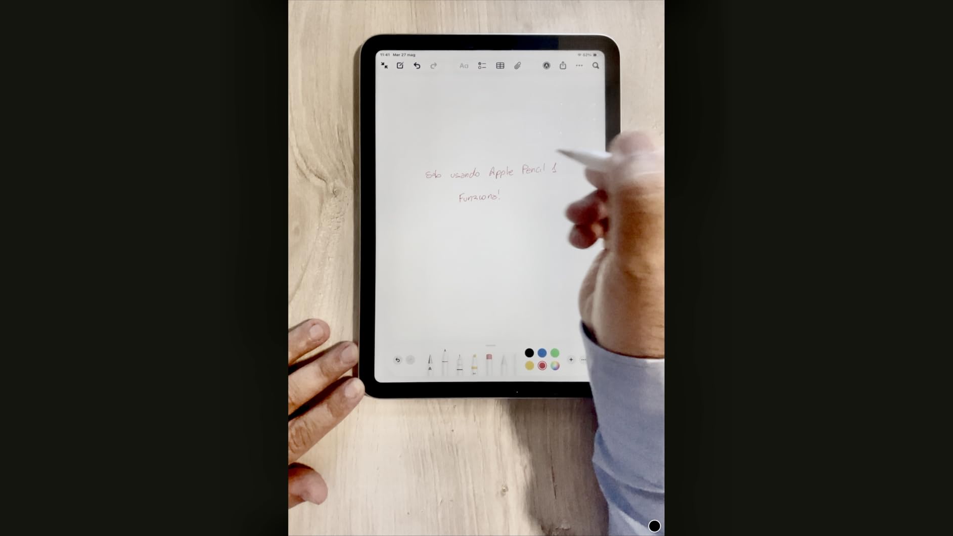Apple iPad A16 11 128GB tablet Wi-Fi azzurro