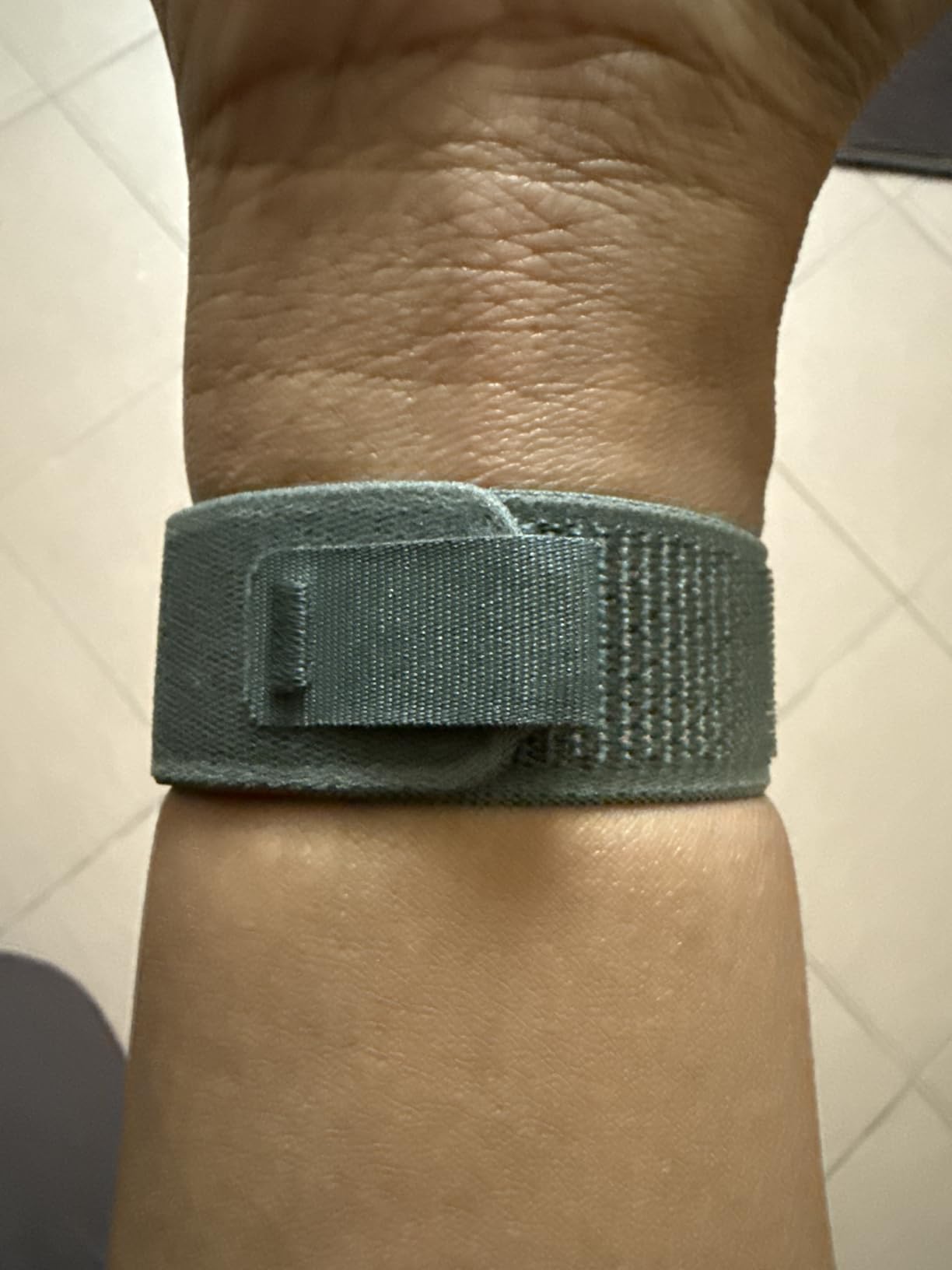 Apple Watch Trail Loop 49 mm cinturino blu nylon S/M